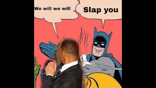 Will Smith Tries To Slap Batman