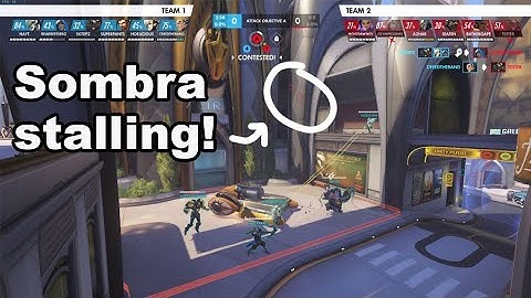 Sombra Wall Glitch! Stall 1st Point Numbani FOREVER!!