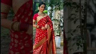 All Actress In Red Saree