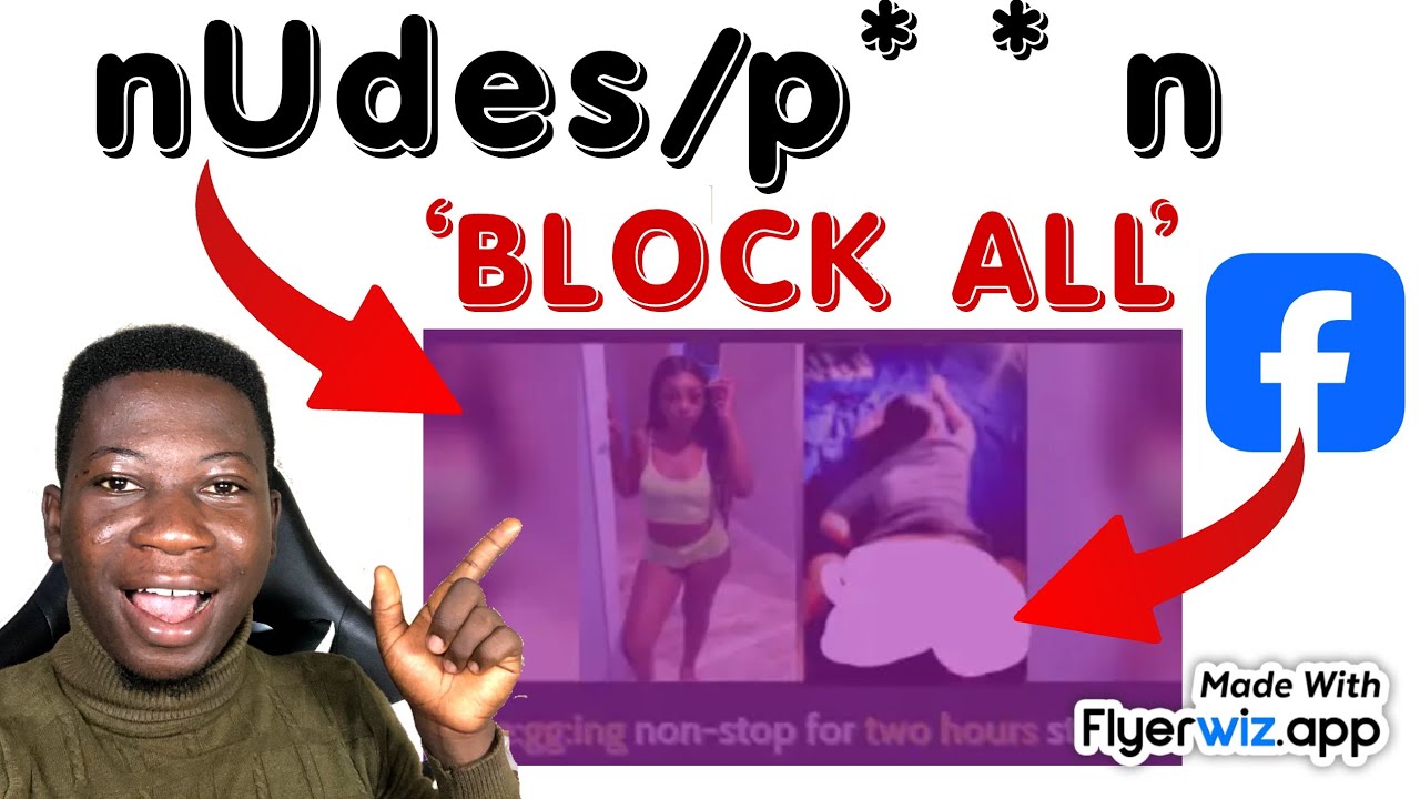 How to block nUdes/pOrñ from your Facebook profile or page