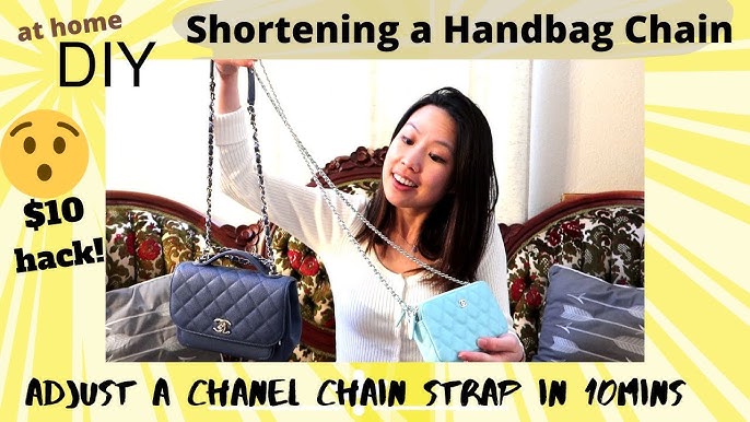 How to Shorten a Chain Strap for a Handbag 