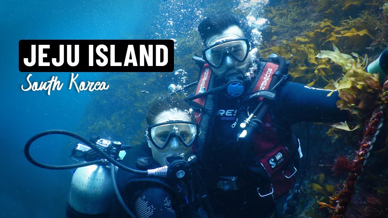 3 days on JEJU ISLAND Waterfalls, DIVING & burn out South Korea Vlog 096 YouTube