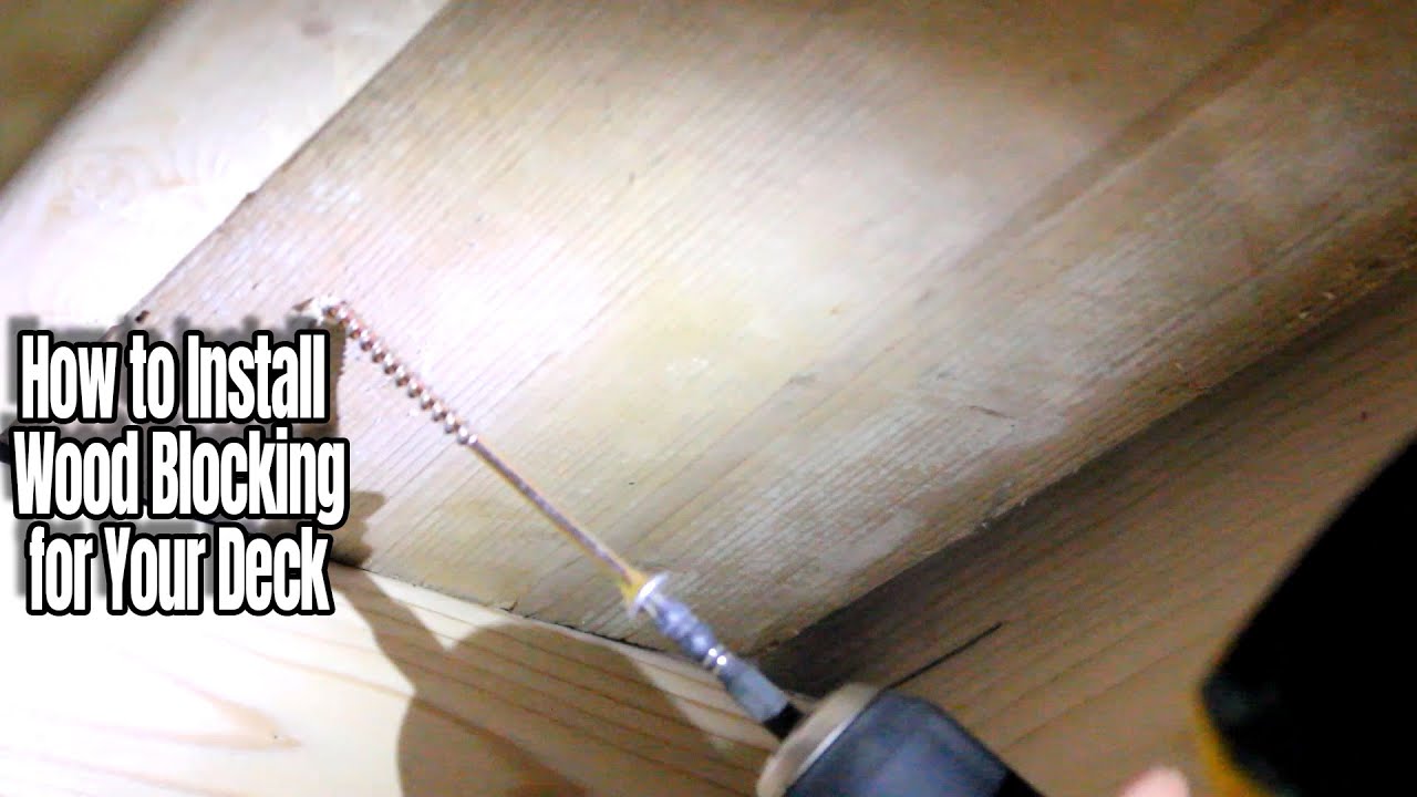 How Do You Fill Knot Holes In Deck Boards