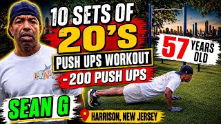 200 Push Ups - Chest, Shoulders and Triceps Workout