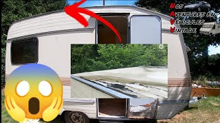 restauration caravane: c'est encore PIRE que ce qu'on croyait !!!