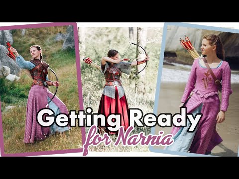 Getting Ready For Narnia - Susan's Dresses And Battle Look