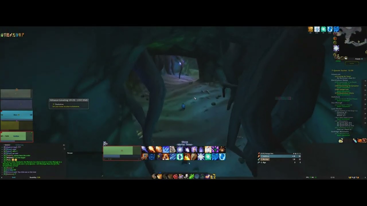 Tank activates all 4 fires of Aku'mai in BFD  - Hardcore WoW classic