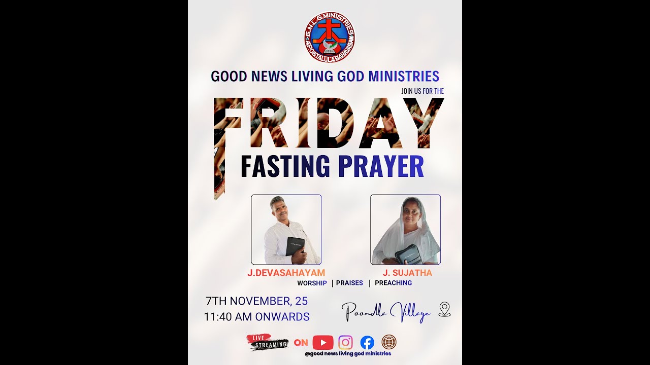 Friday Fasting Prayer II Poondla II