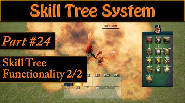 [Eng] Ability/Skill Tree System: Adding the Skill Tree Functionality 2/2 #24
