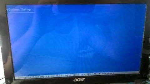 Blue Screen when installing XP on aspire one d150