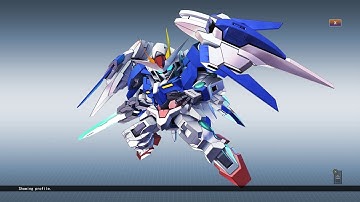 00 Raiser Final Battle Type  -All Attack :SD GUNDAM G GENERATION CROSS RAYS