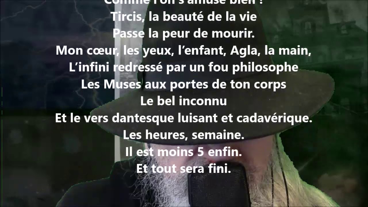La cravate et la montre - Guillaume Apollinaire lu par Yvon Jean - YouTube