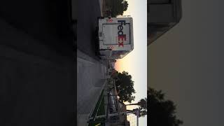 Full Crazy fedex driver almost hits me News