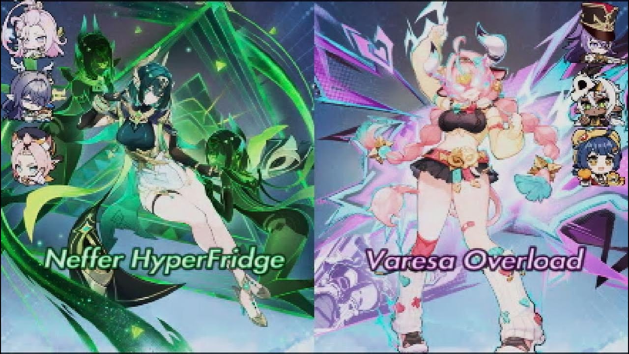 C0 Nefer & C0 Varesa. Spiral Abyss 6.1 | Genshin Impact Luna 2