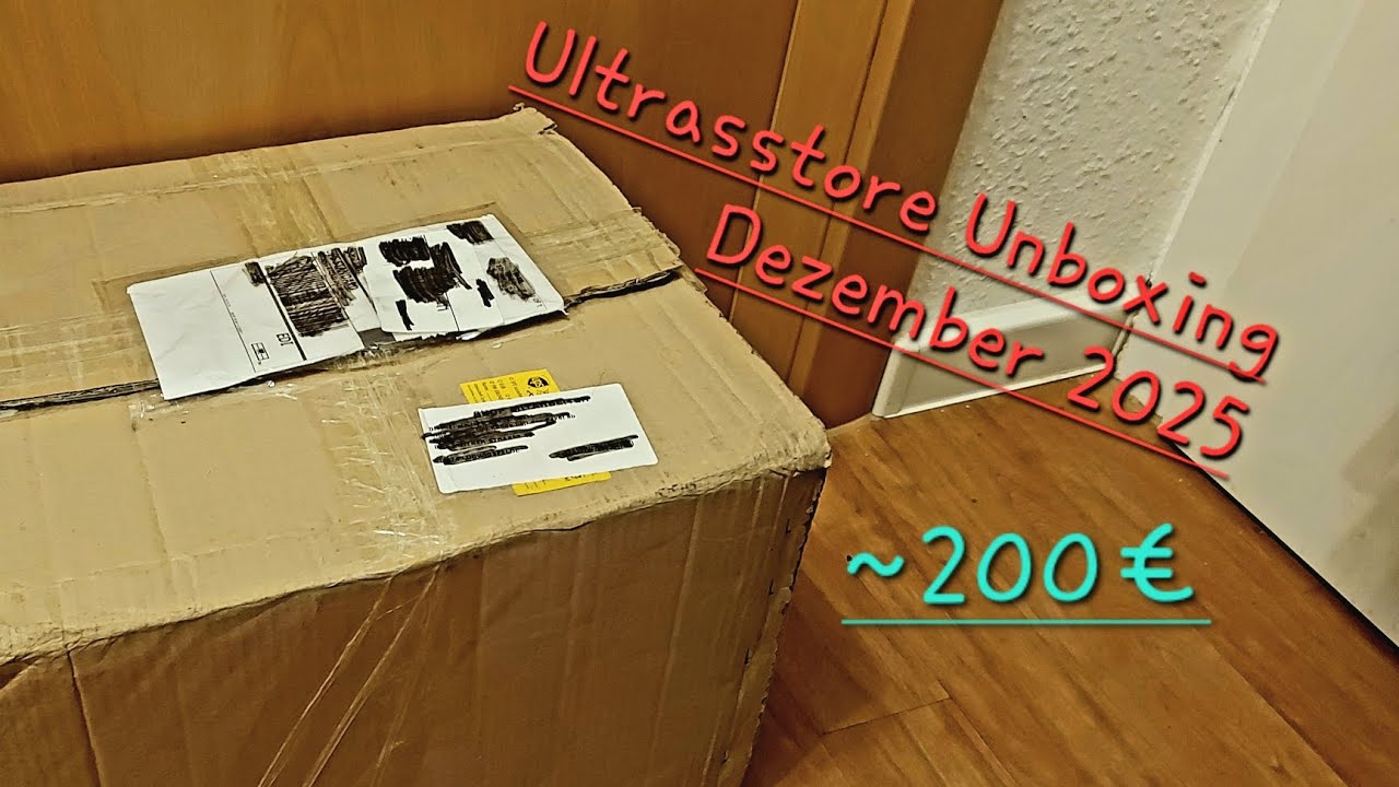 Ultrasstore Unboxing Dezember 2025 #böller #fireworks #feuerwerk #unboxing #pyro #polenböller  