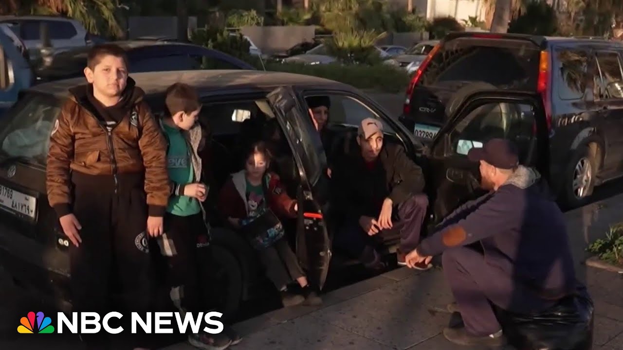 Thousands flee Beirut after Israeli evacuation order