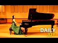 Chopin's Etude in A minor, Op. 25 No. 11 performed by Helaine Zhao! | Daily Joy