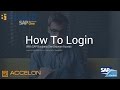 How to Login &amp; Use SAP Business One, with B1CLOUD