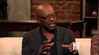 Talking Dead Lennie James must always be hidden!