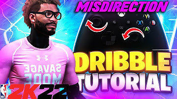 How To Do the Misdirection Crossover In Nba 2k22! (Controller Cam)
