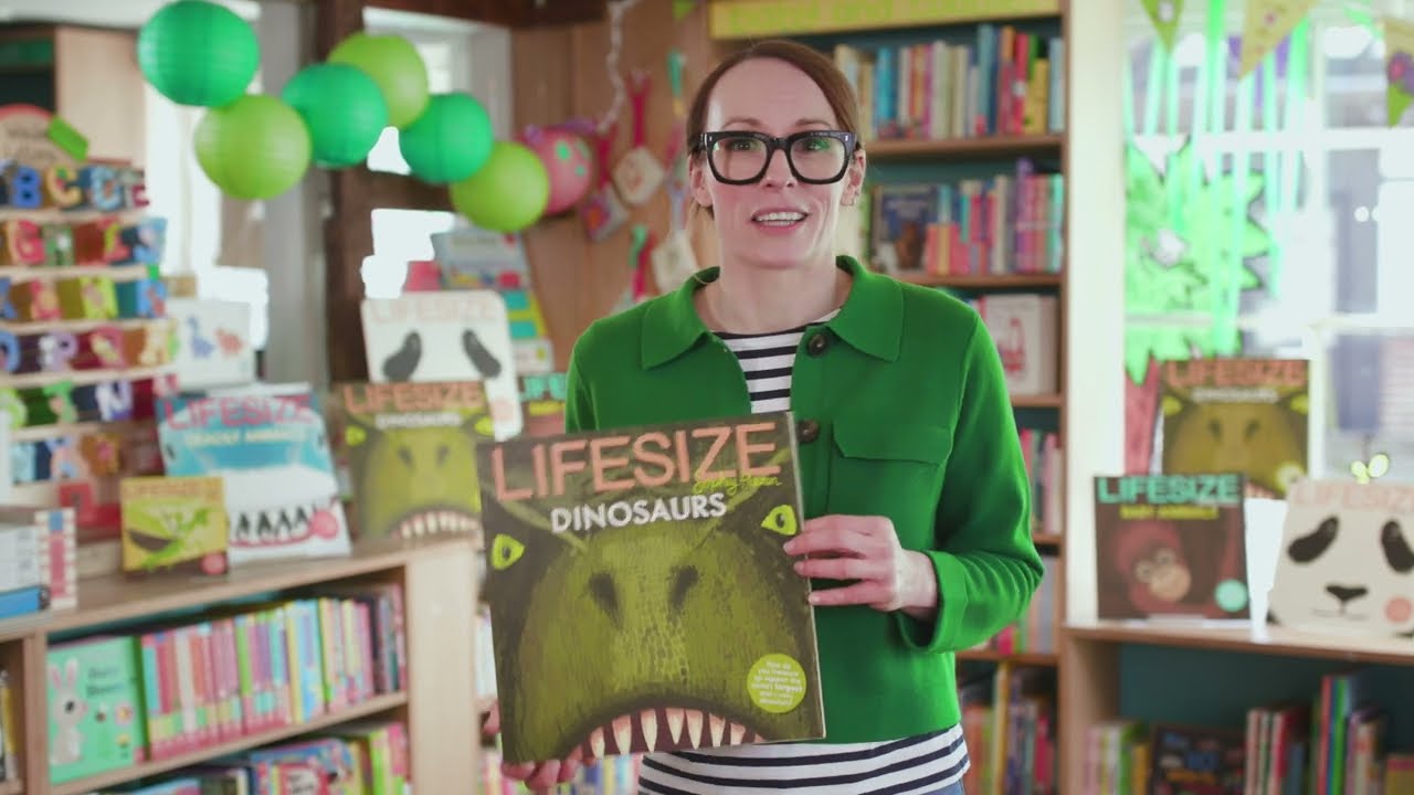 Join Sophy Henn on a LIFESIZE Dinosaur Adventure with the Allosaurus