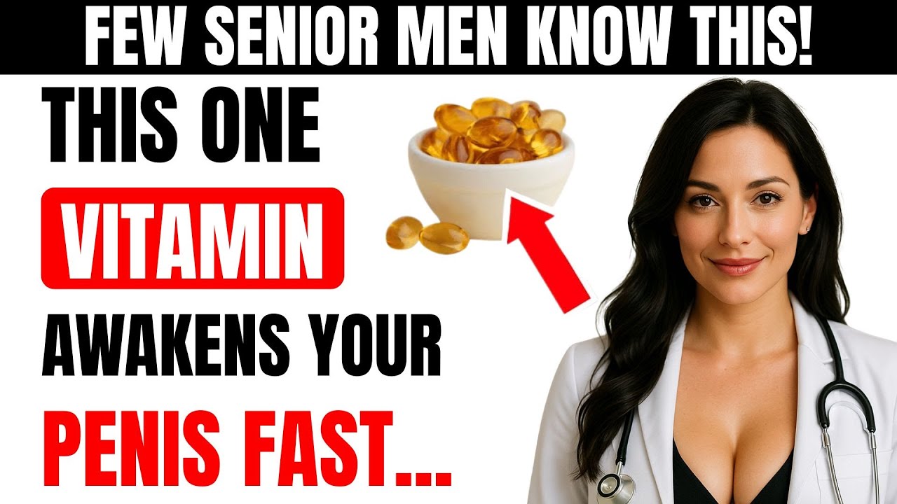 Men Over 50: 3 Vitamins to Boost Stamina, Performance & Vitality | Senior Health Tips