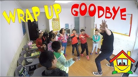Goodbye - Wrap Up for your ESL class - ESL teaching tips - Mike