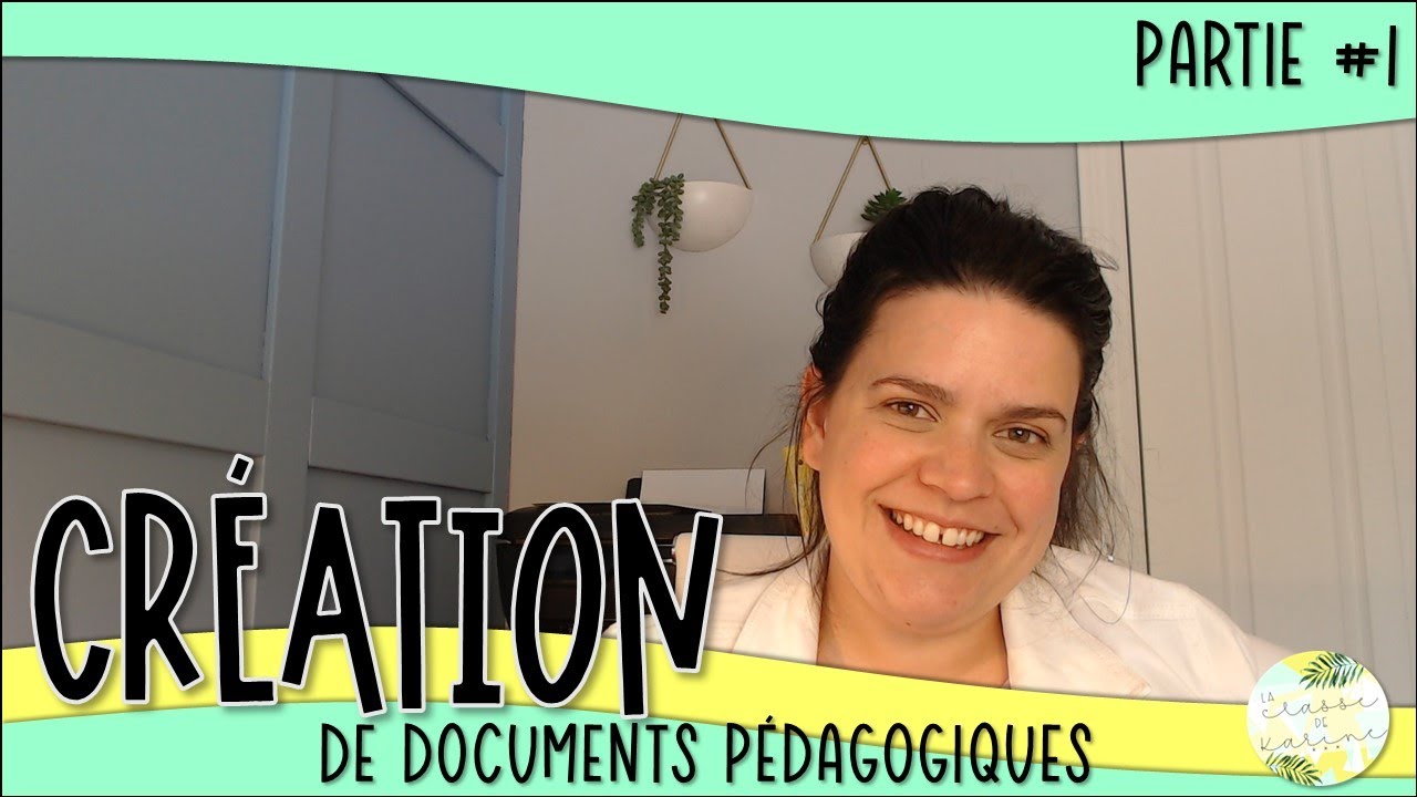 📚Création de documents pédagogiques - partie #1📚