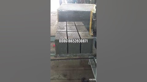 Fully automatic hydraulic cement solid block machine hollow block solid brick machine tested video