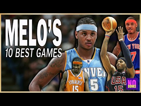 10 games that make Carmelo Anthony a Hall of Famer ✨