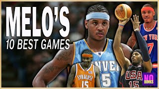 10 games that make Carmelo Anthony a Hall of Famer ✨