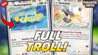 The Most ANNOYING Deck?! Dudunsparce & Delcatty lol... | Pokemon TCG Pocket