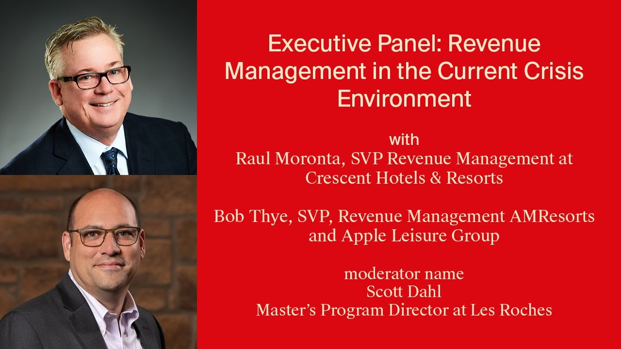 Revenue Management in the Current Crisis Environment