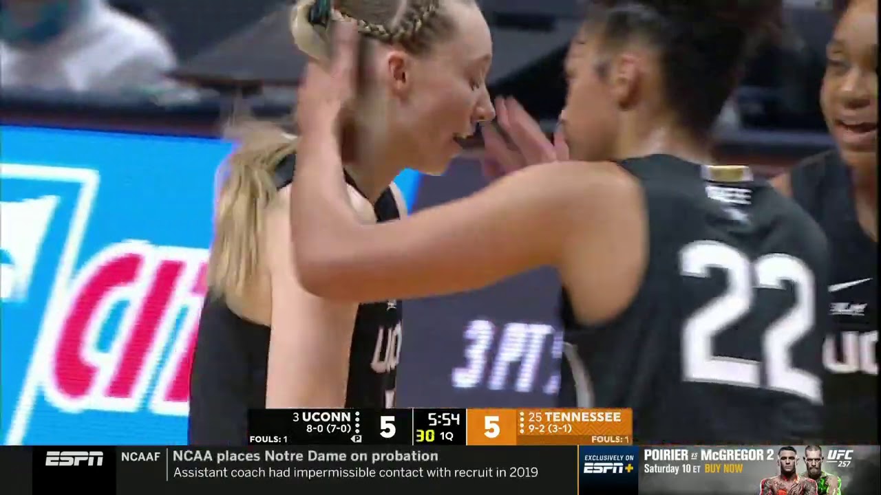 UConn at Tennessee  - 1/21/21