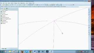 Drafting a Four Bar Mechanism in Creo Elements / Pro E