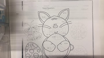 Subtraction Color by Number