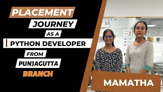 Student placement journey as a Python developer by JSpiders | Pyspider |Hyderabad Punjagutta