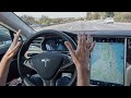 Первый раз за рулём Tesla X Performance P100D