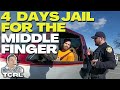 Client Stopped For Giving Cops The Finger