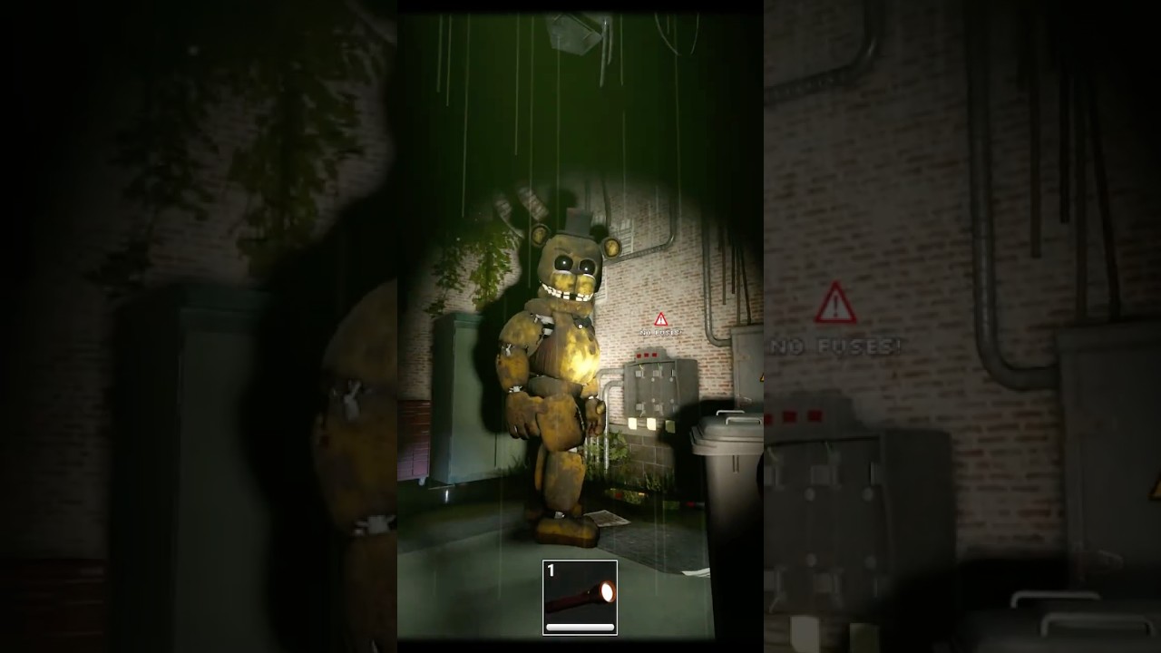 Golden freddy me apaga la luz en eternal nights  #fnaf #scp #fivenightsatfreddys