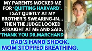 My Family Mocked Me for Failing Law School — Then the Judge Said, “Thank You, Dr  Marchand” Update