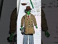 Detective Allien version 2.0 #art #animationstyle #cutoutanimation #character #cartoonart #alien
