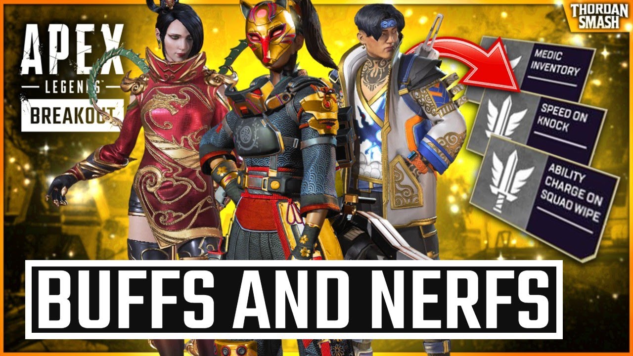 Apex Legends New Buffs & Nerfs Season 20 Update - YouTube