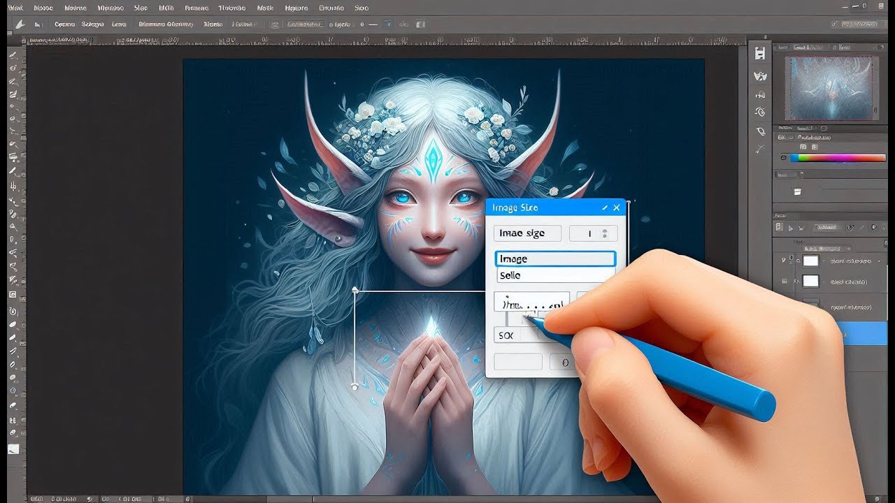 How to Resize my photo in the photoshop | Photoshop Tutorial - YouTube