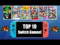 Top 10 Nintendo Switch Games You NEED On Your 2019 Christmas List!