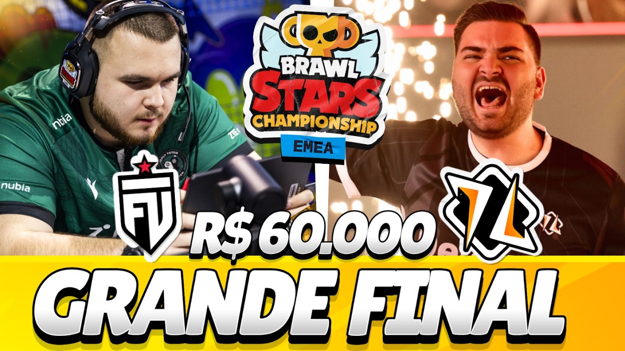 ESTREIA ABSURDA do GUESTI! FUT x HMBLE na GRANDE FINAL MENSAL de BRAWL STARS (FEVEREIRO)