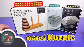 Tower Of Hanoi, món puzzle mang Level tầm Vũ Trụ và 2 món Huzzle Cylinder, Spiral ToyStation 583 screenshot 1