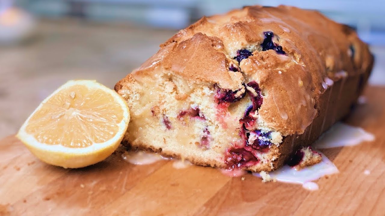 Lemon Blueberry Pound Cake| TITI&NIA