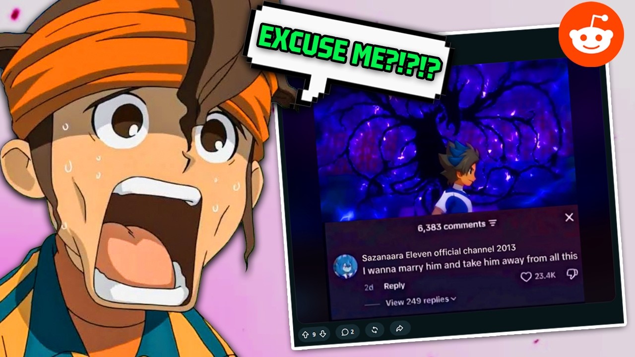 Reading the Top INAZUMA ELEVEN Reddit Posts - YouTube