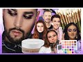 Full face of influencer brands and collabs